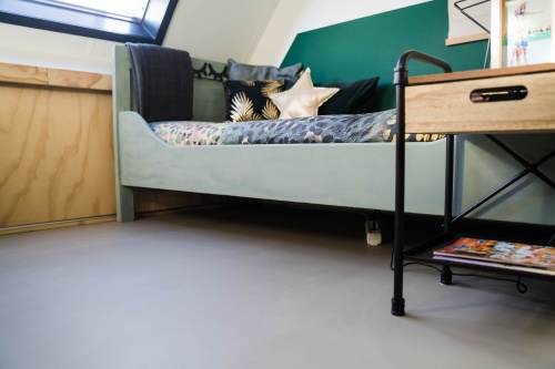 65% Betonlook op de vloer of muur 35% Betonlook accessoires